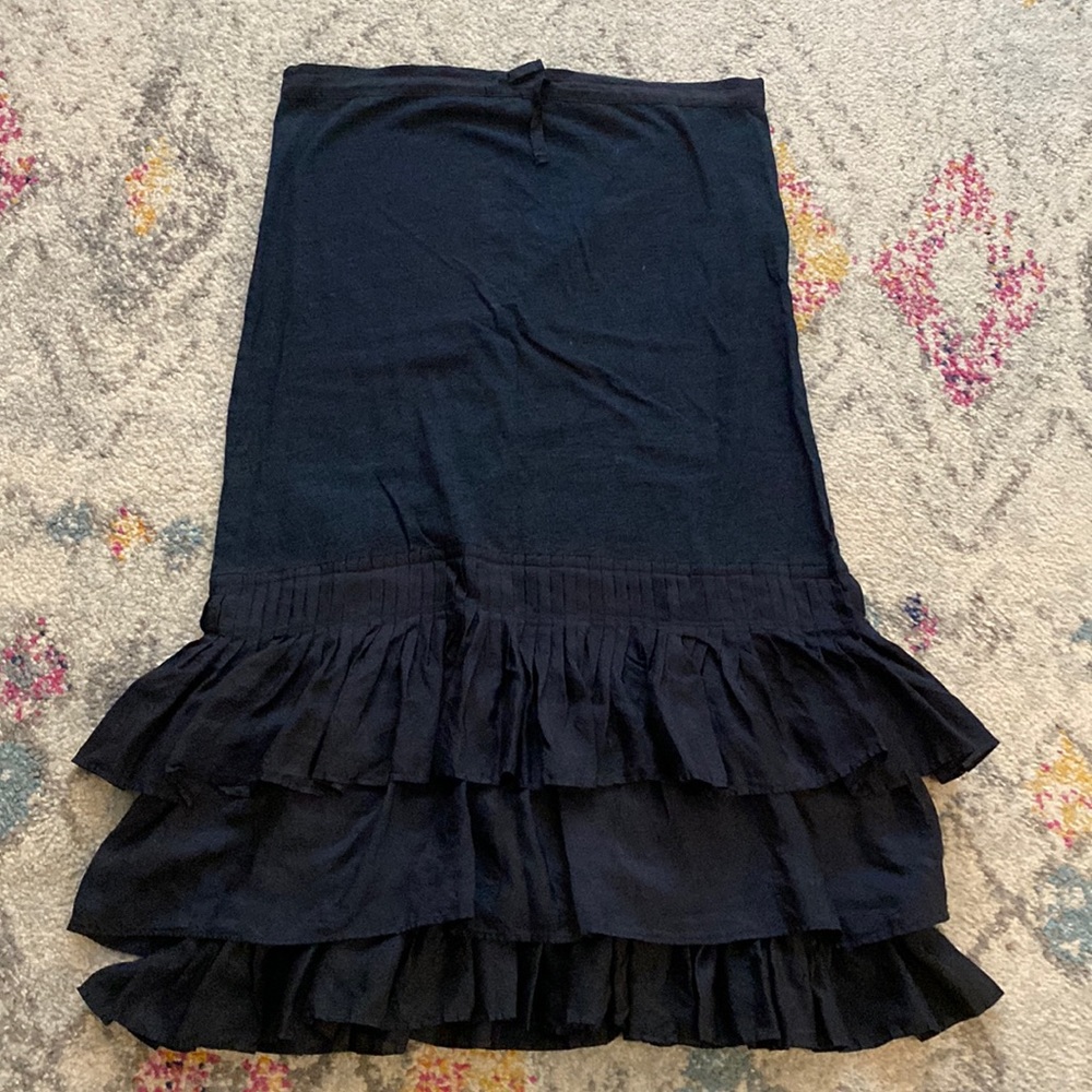 NWOT 45R tiered skirt